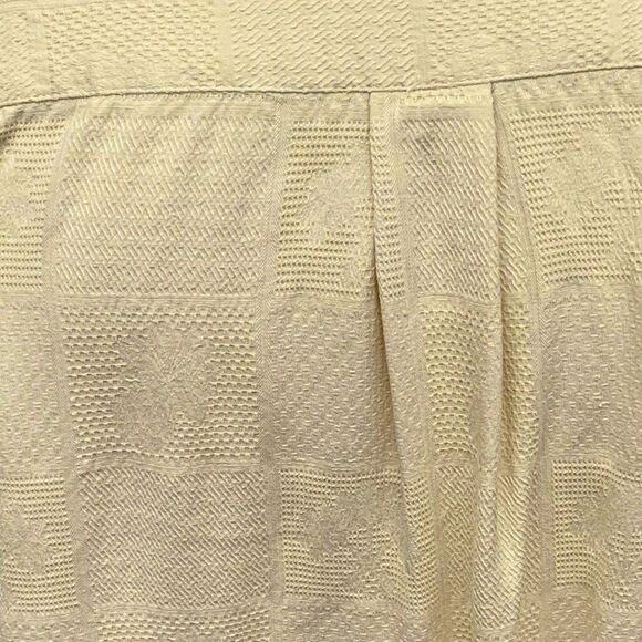 New! Gold Tri-Mountain XL 100% Silk Gold Beachy Tropical Shirt Men’s XL NWT - Picture 7 of 16